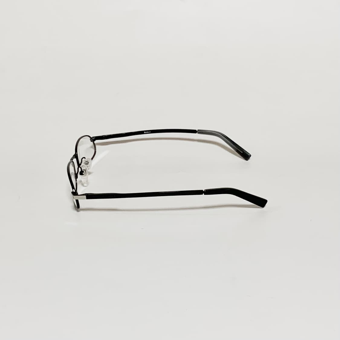 905 빈티지 데드스탁 Y2K 슬림 직사각 메탈 안경 픽키 상품이미지4