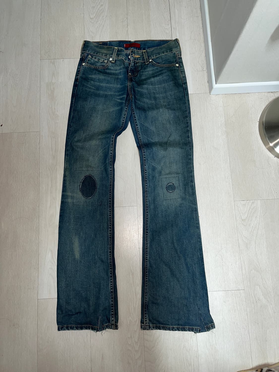 리바이스 리페어 부츠컷 데님 팬츠 517 상품이미지1