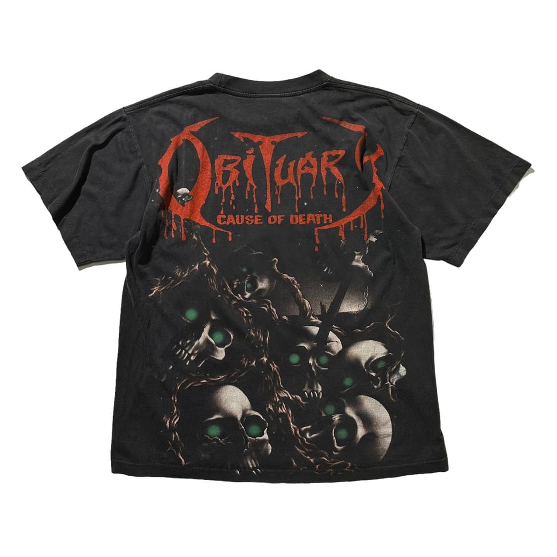 RockEagle 90‘s 오비추어리 싱글스티치 반팔 상품이미지3