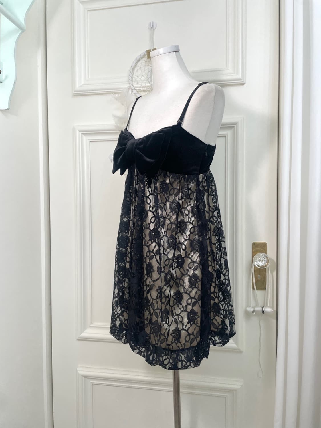 black ruffle bolero&CECIL MCBEE bow lace 상품이미지8