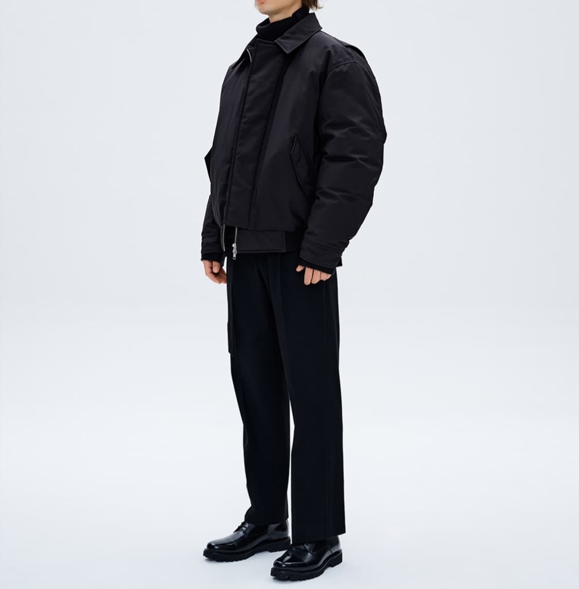 TNGT 오버핏 플라이트 구스 다운 점퍼 100 상품이미지2