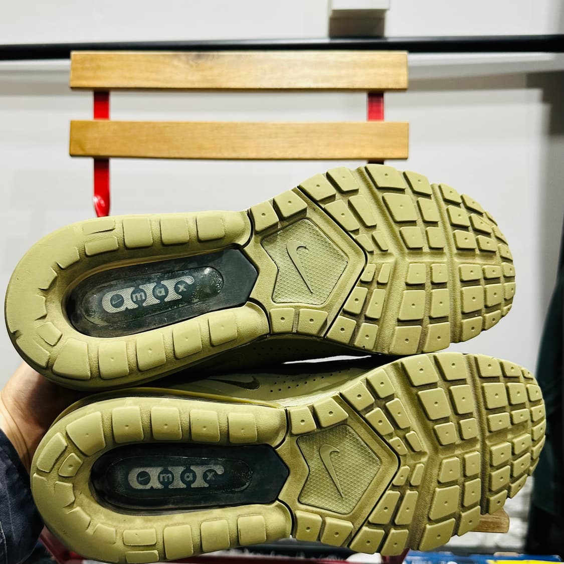 280) 나이키 운동화 남성 남자 신발 에어 맥스 펄스 뉴트럴 올리브 상품이미지6