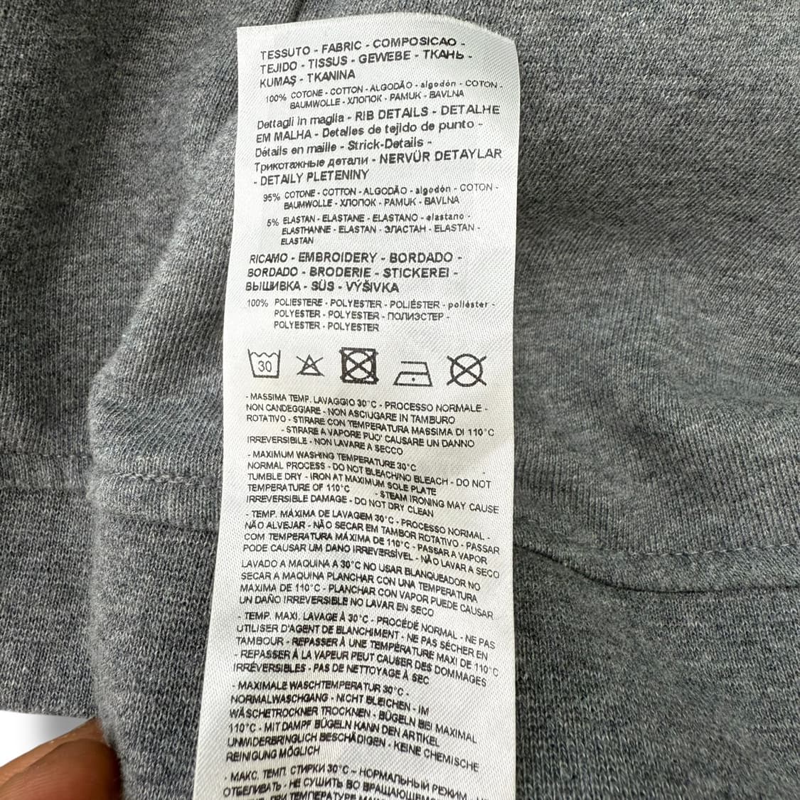 아르마니 익스체인지 빅로고 맨투맨 r2015  상품이미지8