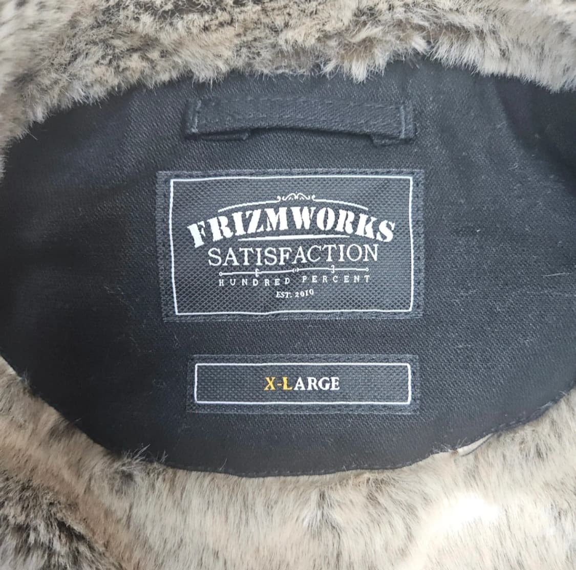 프리즘웍스 EDGAR N-1 덱 자켓 블랙 XL 상품이미지4