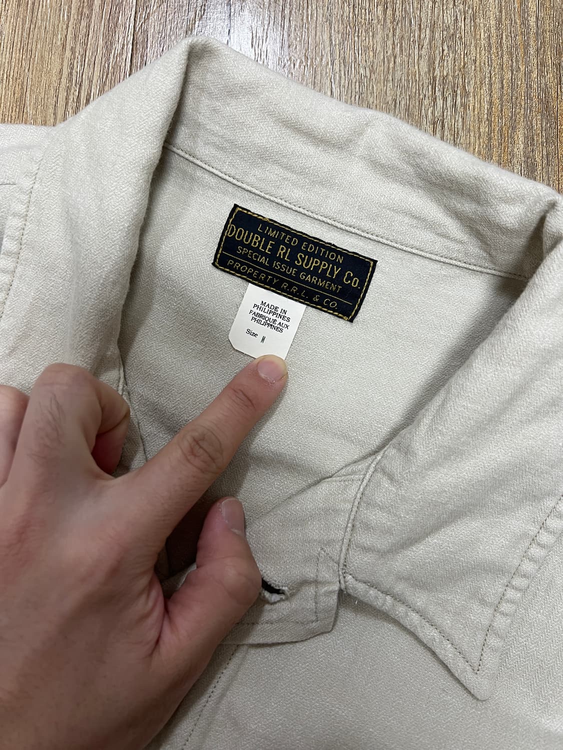 택포50) RRL 더블알엘 리미티드에디션 HBT 정글퍼티그 자켓 M 상품이미지2