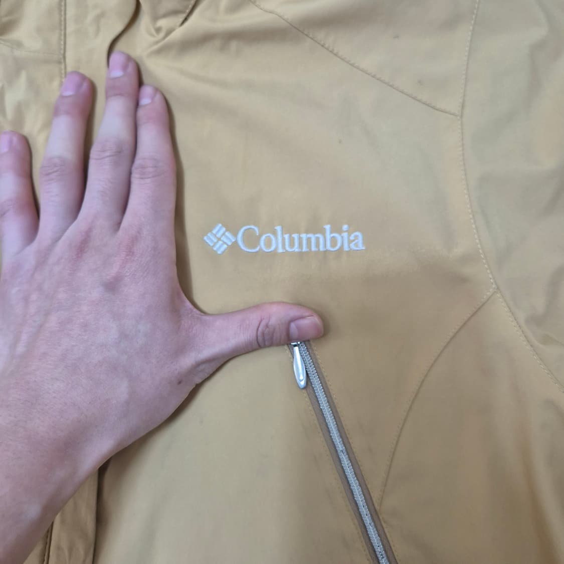 컬럼비아 로고 윈드스토퍼 바람막이 집업자켓 상품이미지5
