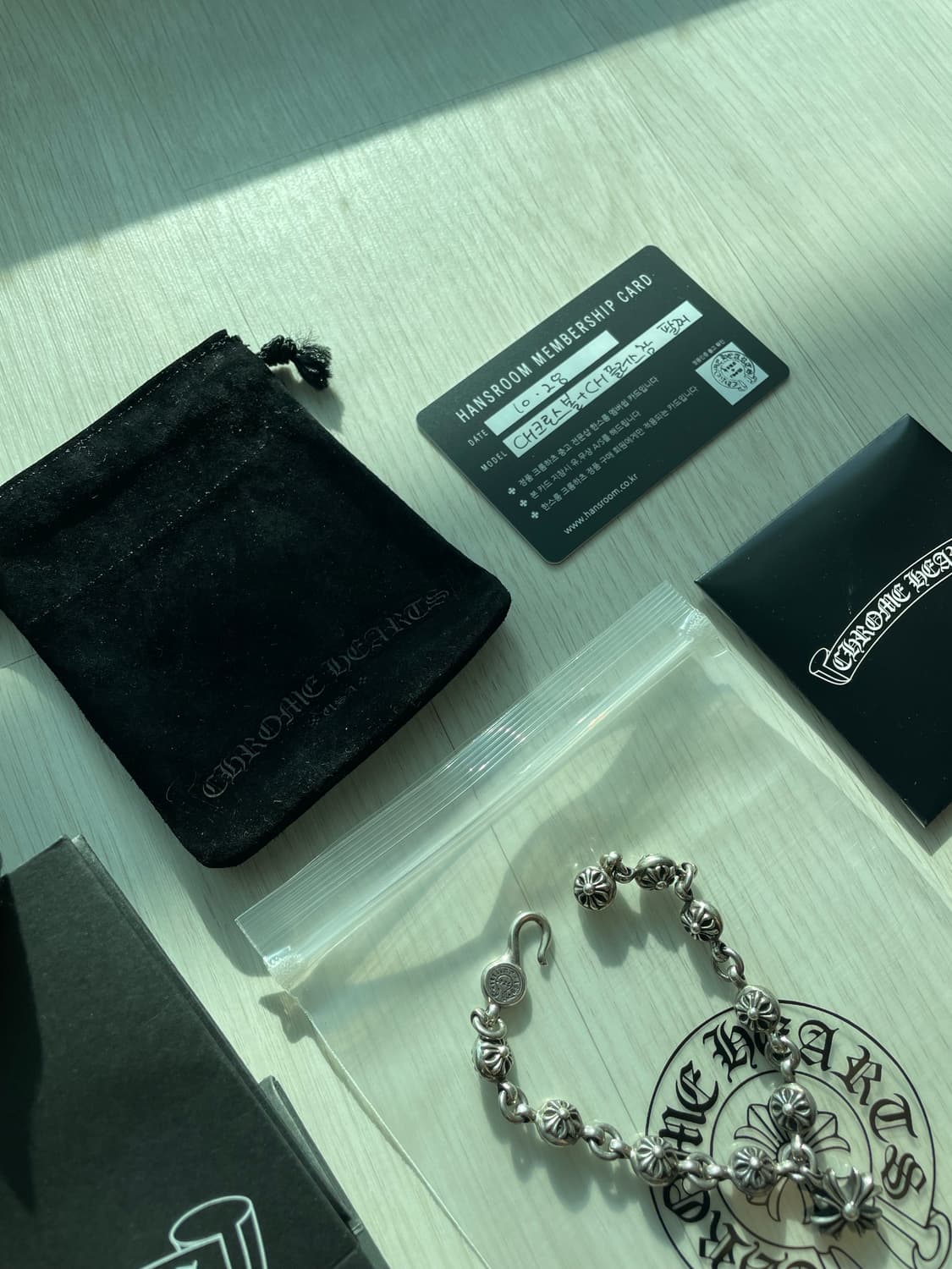 크롬하츠 크로스볼+플러스참 팔찌 상품이미지3