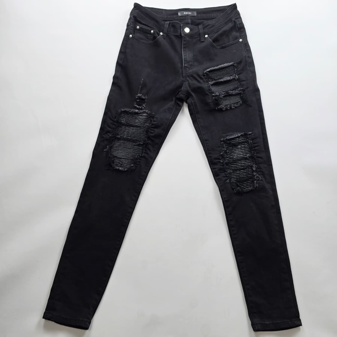 아미리 청바지 흑청 스판 데님 사이즈30 R4320 상품이미지1