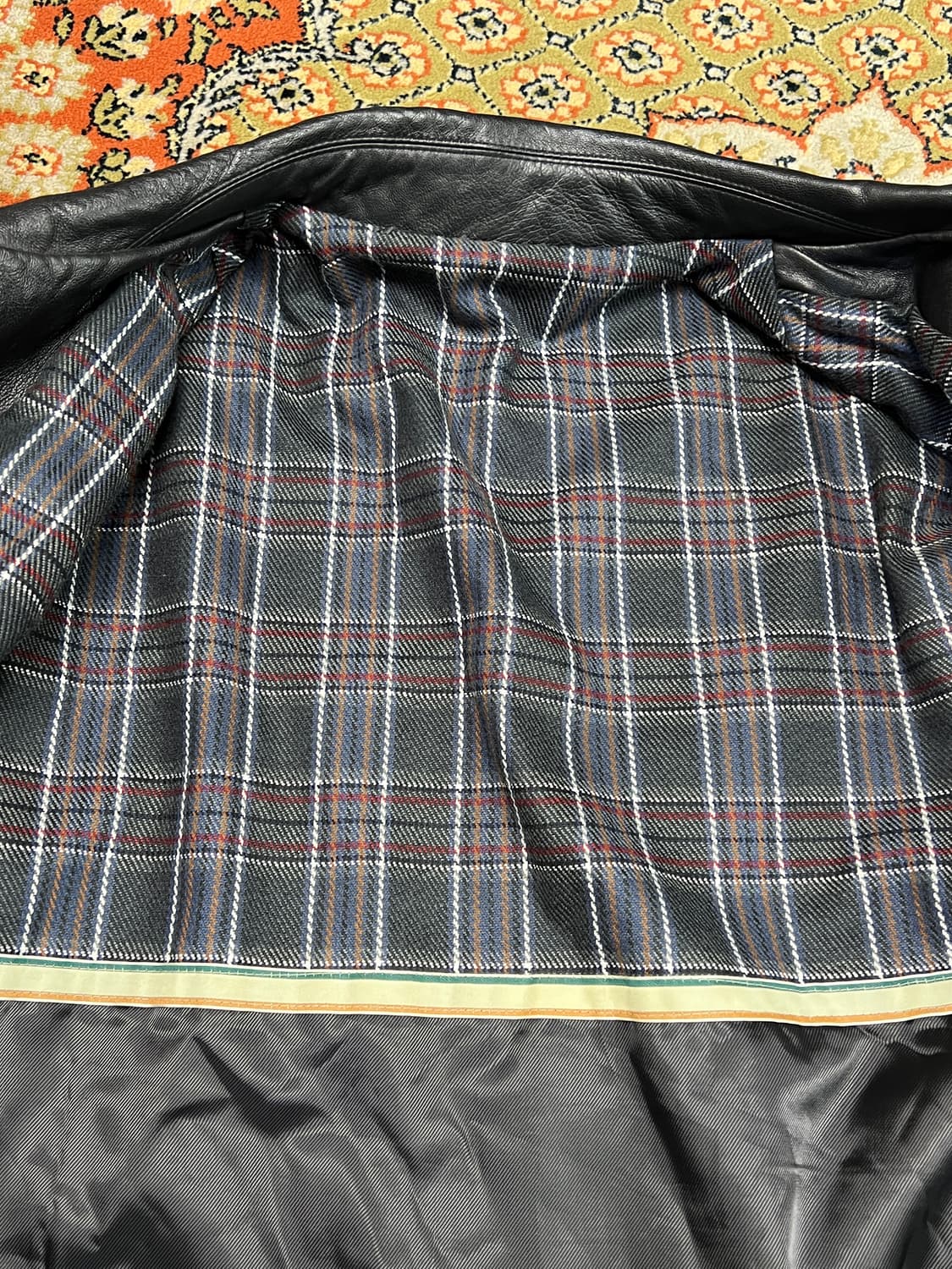 [100] 리얼 레더 빈티지 싱글 라이더 자켓 상품이미지5