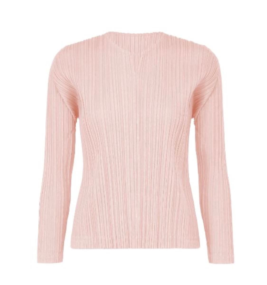 플리츠플리즈 라미 긴팔 탑 상품이미지1