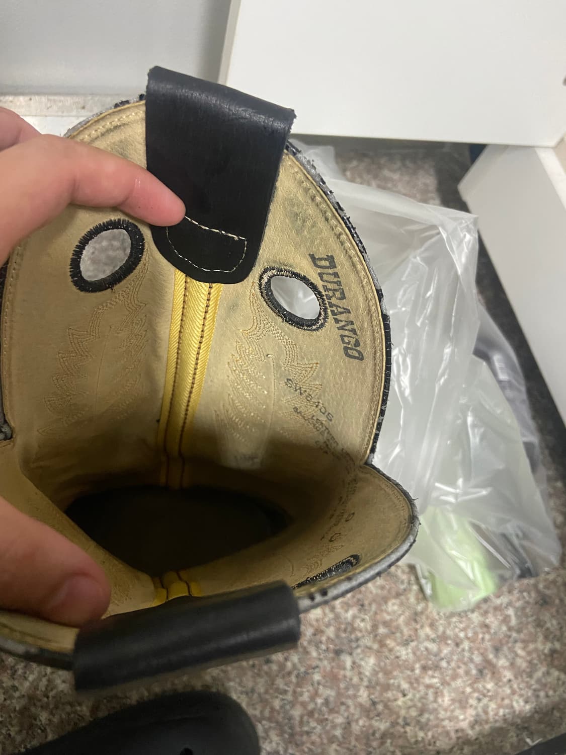 일본 오사카 빈티지샵에서 구매한 웨스턴 부츠입니다 상품이미지4