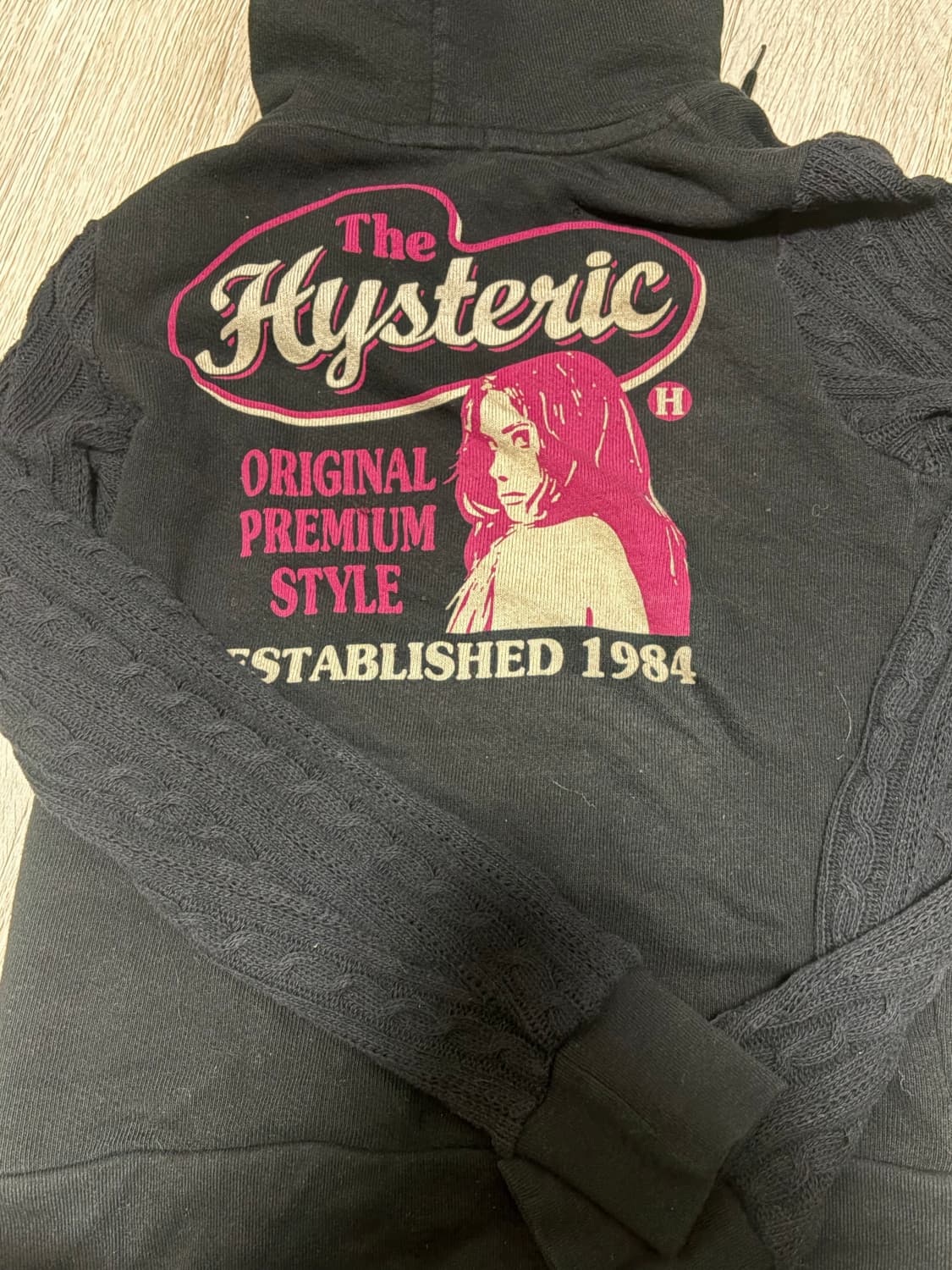 히스테릭 글래머 니트집업 상품이미지2