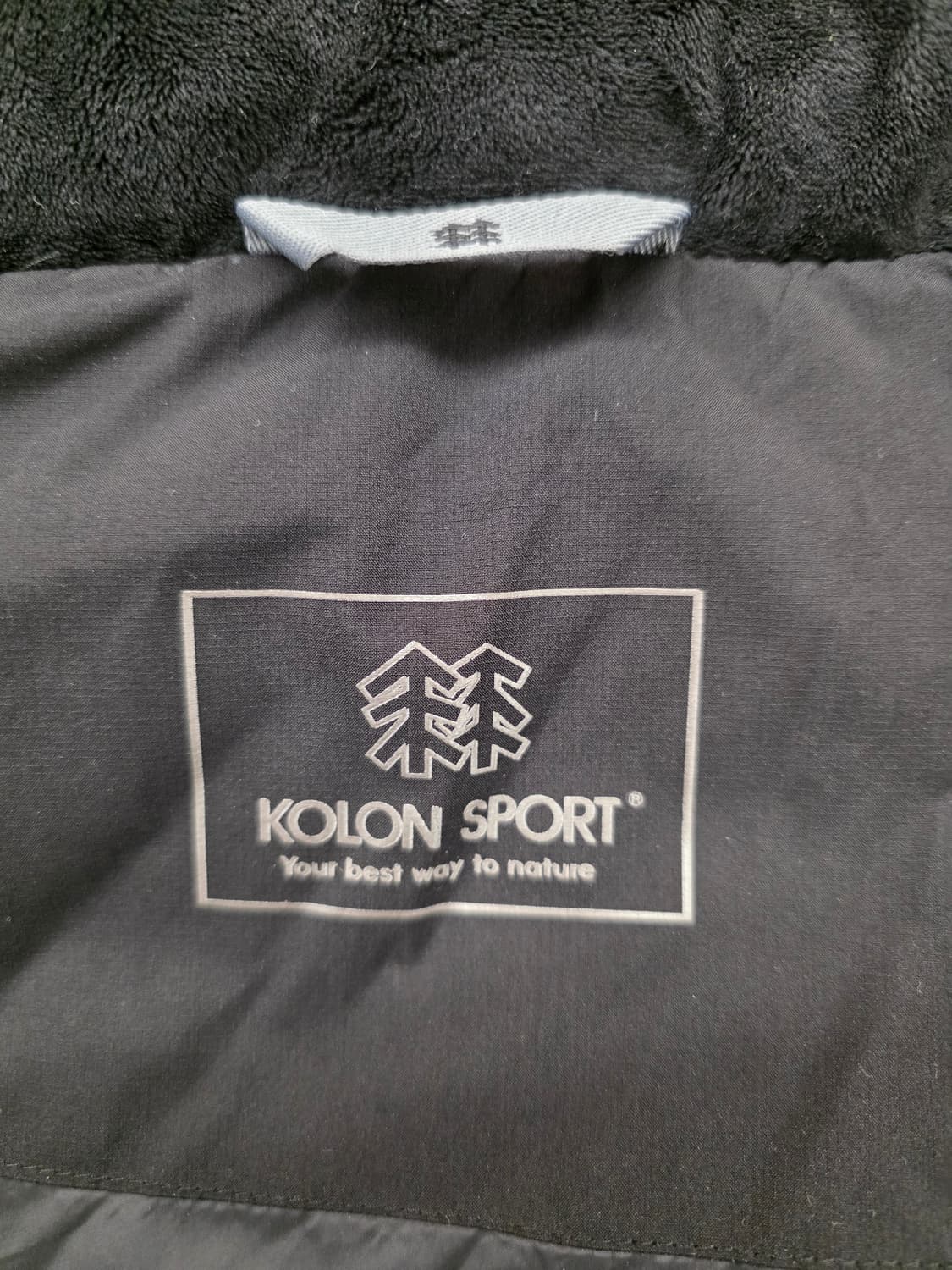 코오롱스포츠 여성 구스다운 롱패딩. 
싸이즈 90 상품이미지5