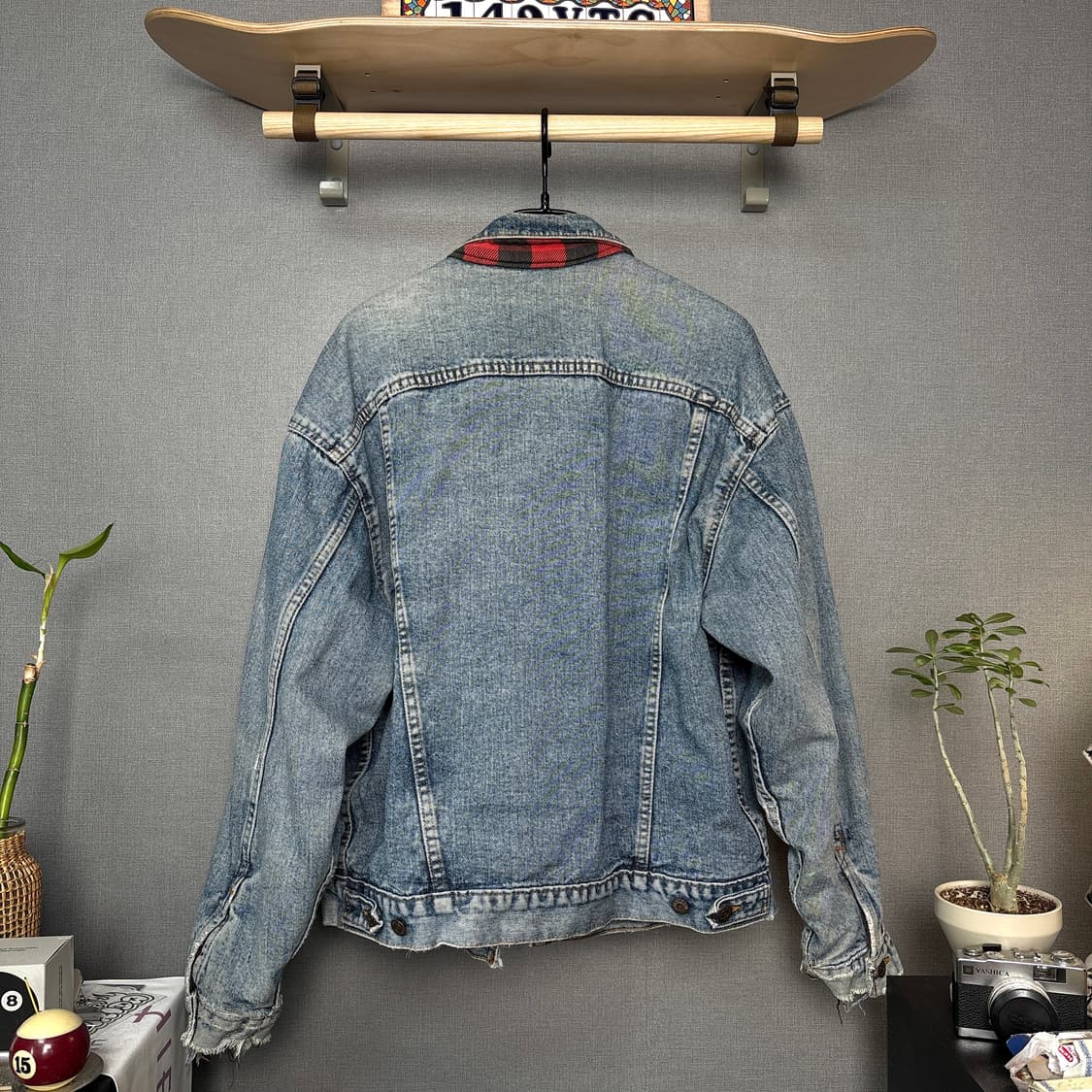 리바이스 80s 70417 블랭킷 트러커 데님자켓 상품이미지4