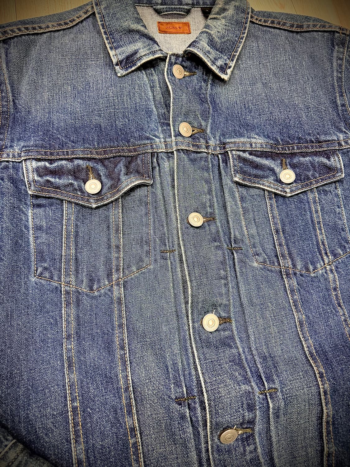 J.CREW 데님 트럭커 자켓 (미국판 M / 새상품급) 상품이미지4