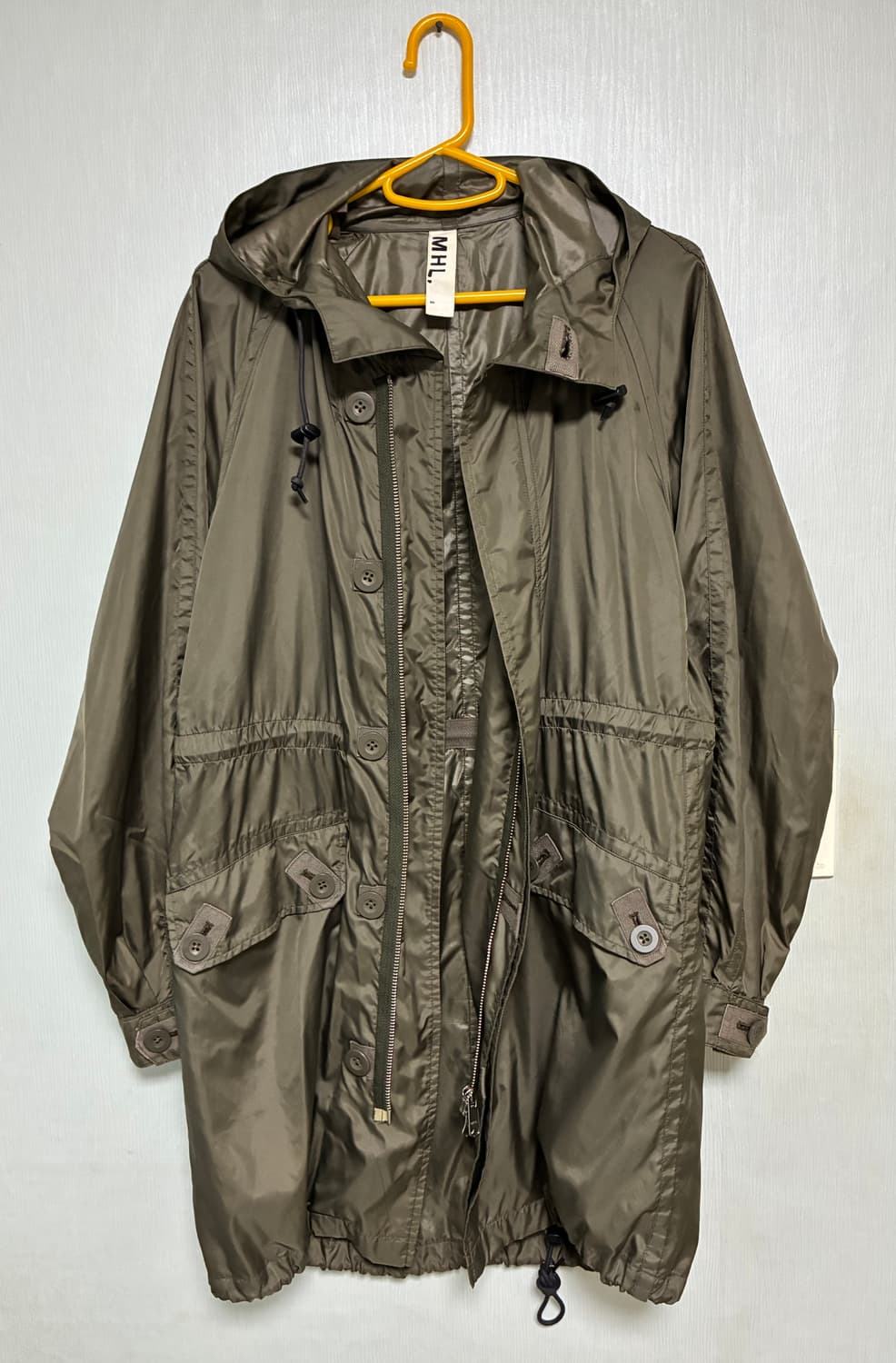 MHL 마가렛호웰 밀리터리 나일론 후디드 자켓 상품이미지2