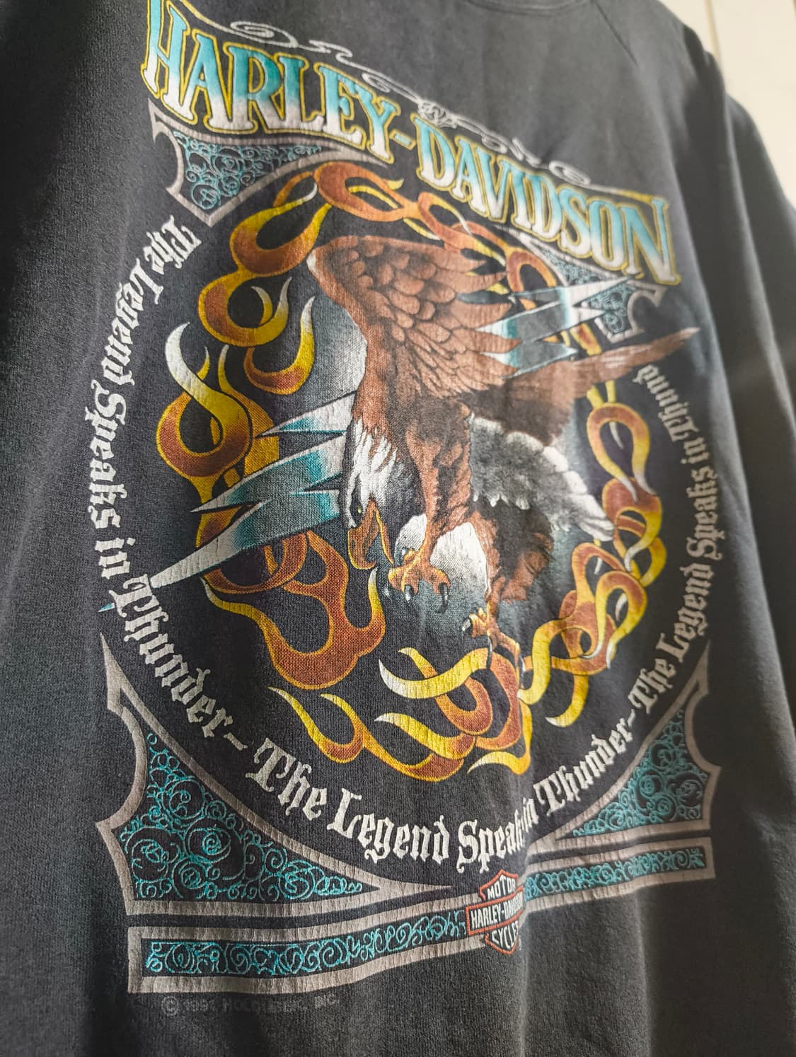 90s 할리데이비슨 스웻셔츠 xl 상품이미지2