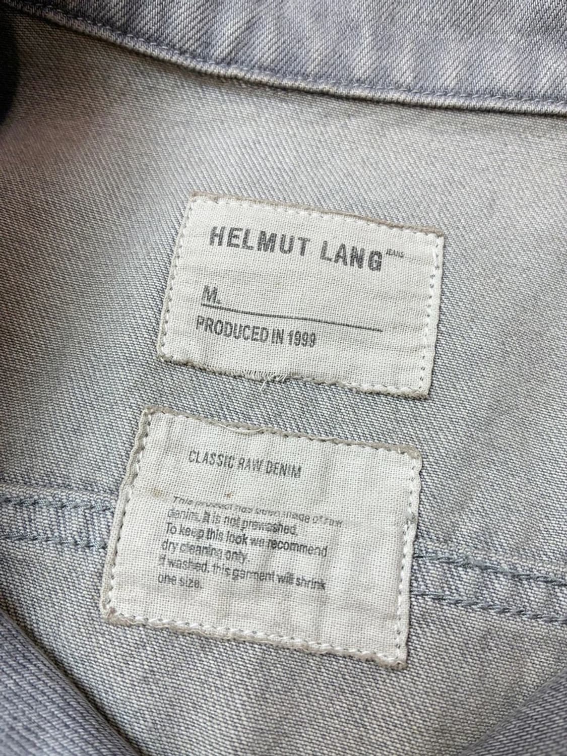 헬무트랭 90s Raw Classic 트러커 데님 자켓 PN5203 상품이미지9