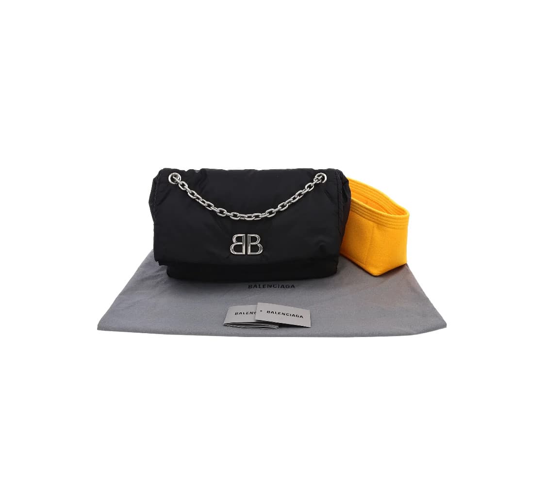 [A급] 발렌시아가 모나코 미디움 체인 백 블랙 판매합니다!!! 상품이미지1