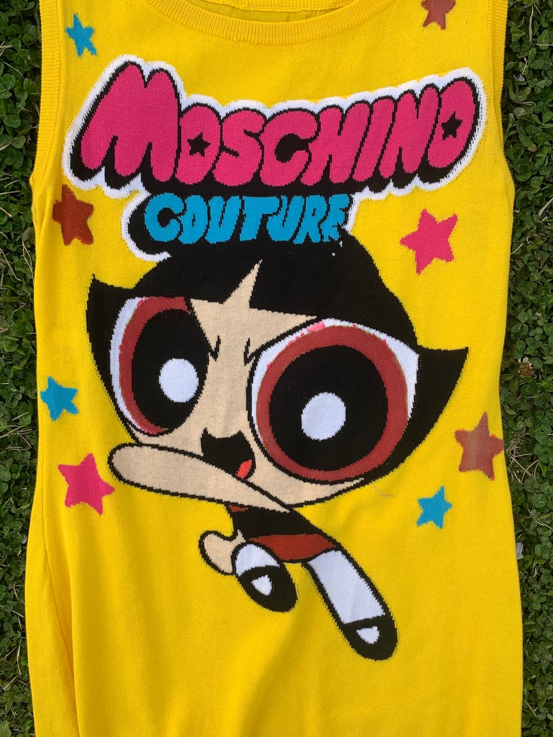 모스키노 x 파워퍼프걸 슬리브리스 (yellow) 상품이미지2