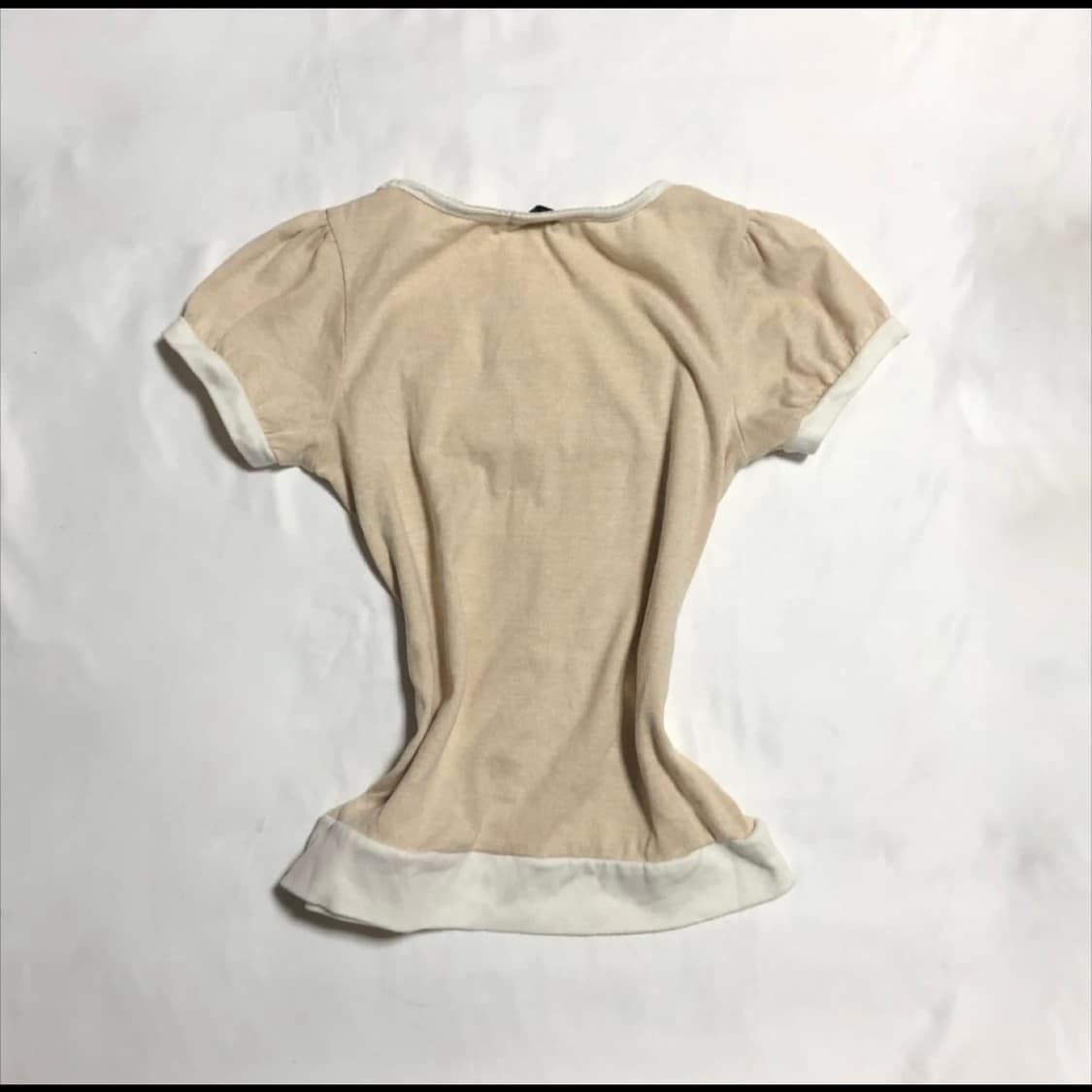 리본 도트 레이스 로걀 탑 상품이미지6