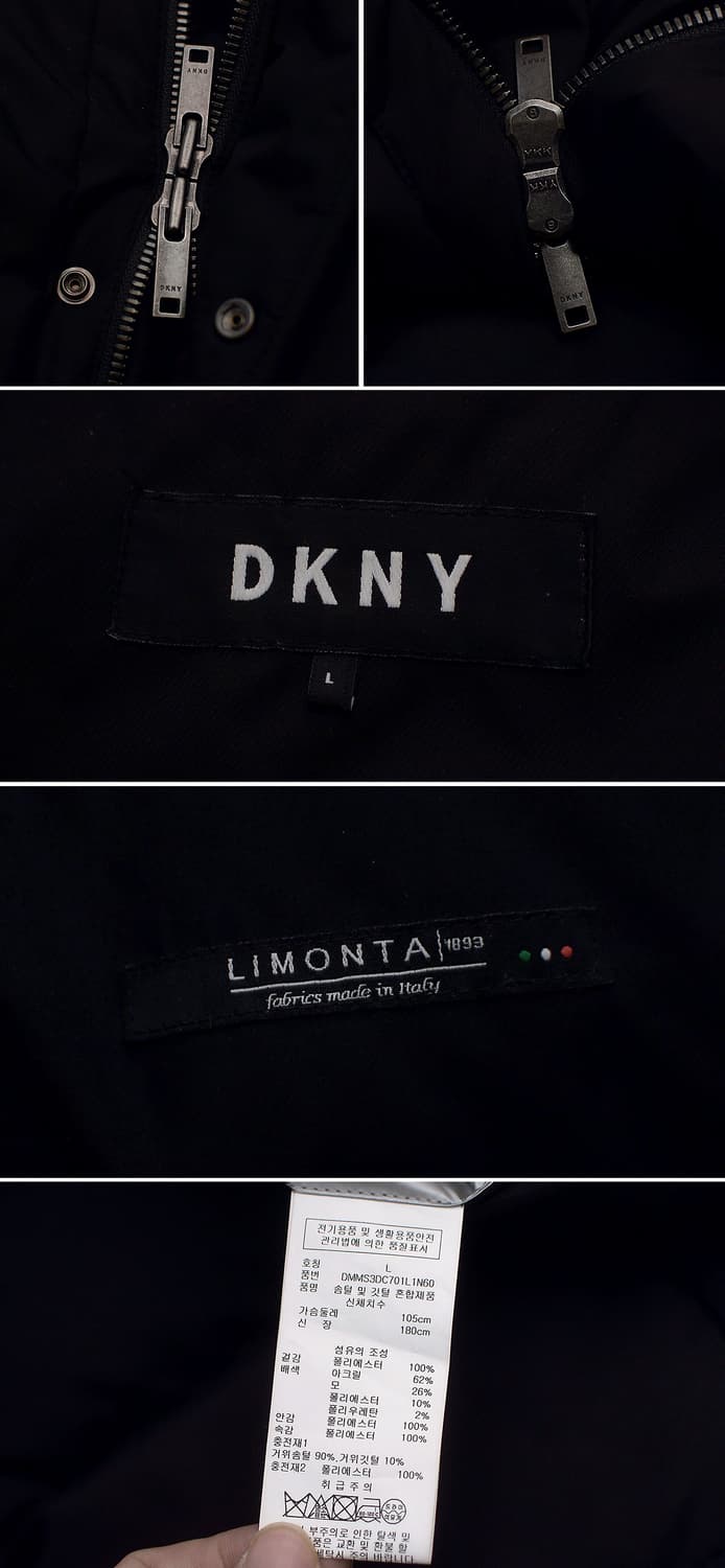 DKNY 이태리 리몬타 헤비 구스다운 패딩 코트 (L / 100+) 상품이미지10