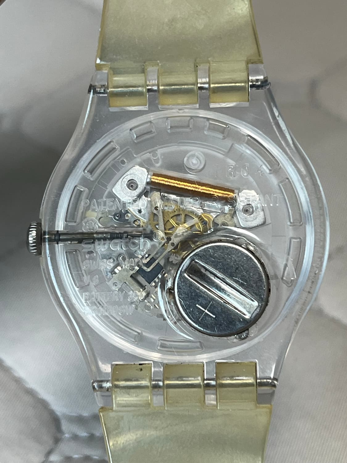 스와치 클리어 시계 랜덤 고스트 상품이미지2