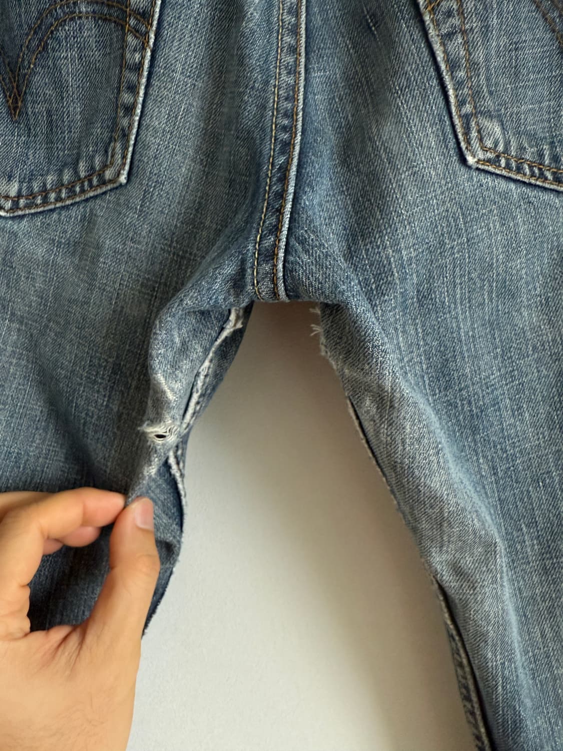 리바이스(Levi's) 514 데님 팬츠(데미지확인) 상품이미지9