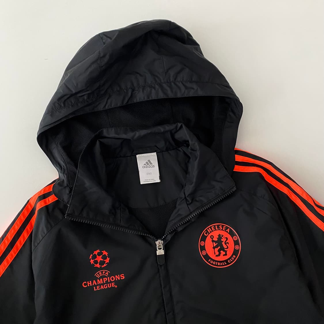 90) 아디다스바람막이 오렌지 후드바막 첼시 A1432 상품이미지6