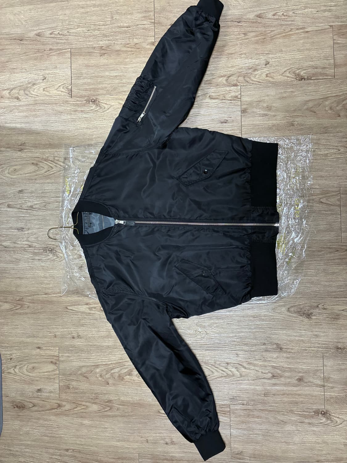 Jemut 블랙 ma-1 항공점퍼 XL 상품이미지2