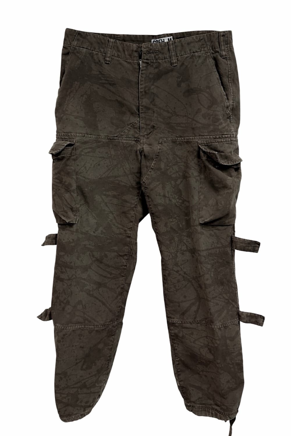 Good enough 굿이너프 페인팅 패턴 본디지 팬츠 상품이미지2