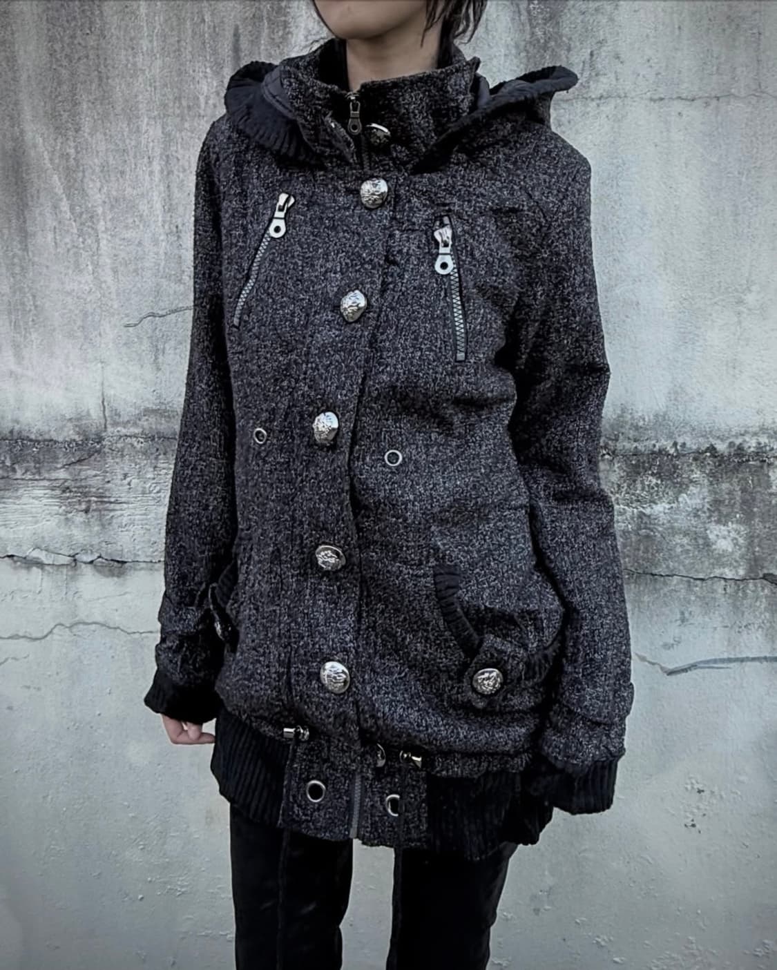 Buckle Detail Wool Jacket 상품이미지1