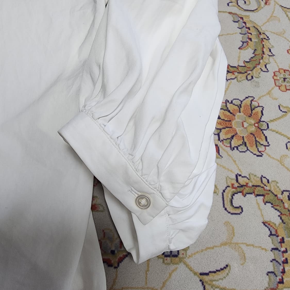 랄프로렌 여성 화이트 퍼프 블라우스 6 상품이미지5