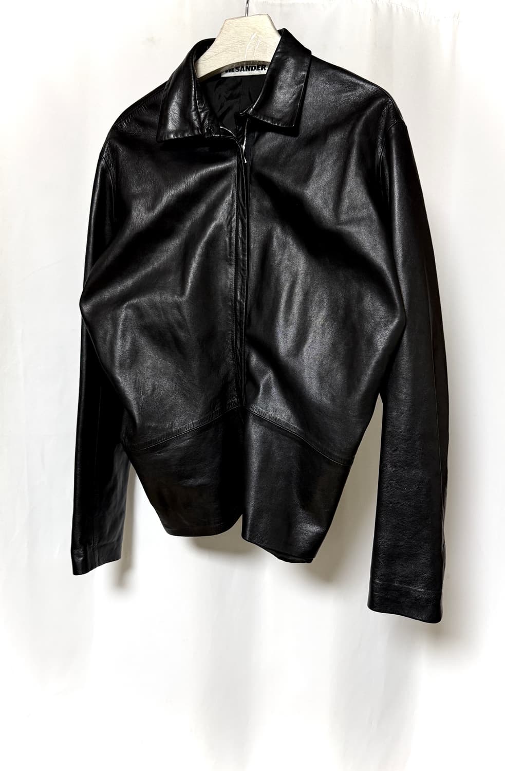 라프시몬스 x 질샌더 06s 2way 램레더 라이더 자켓 상품이미지1