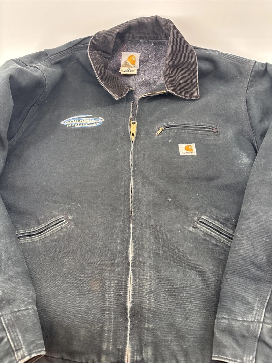 칼하트 J01 빈티지 디트로이트 자켓 블랙 상품이미지4