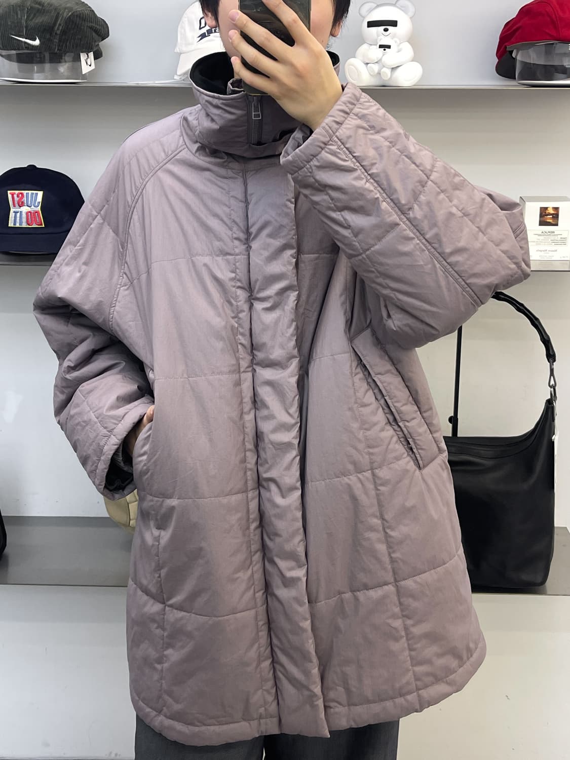 카브엠트 22fw 그리드 스티치 푸퍼 자켓 상품이미지2