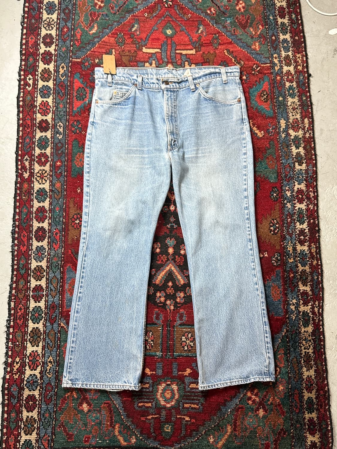 90's USA Made 빈티지 리바이스 517 오렌지탭 부츠컷 상품이미지2