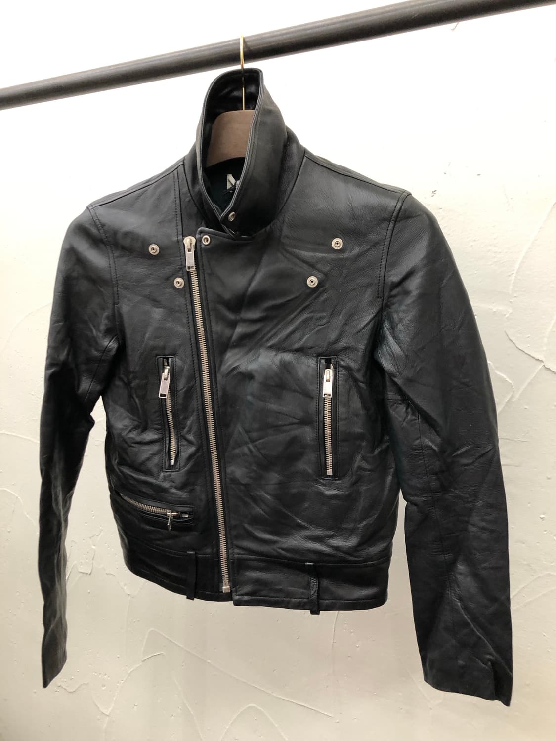 양가죽 라이더 자켓 상품이미지3