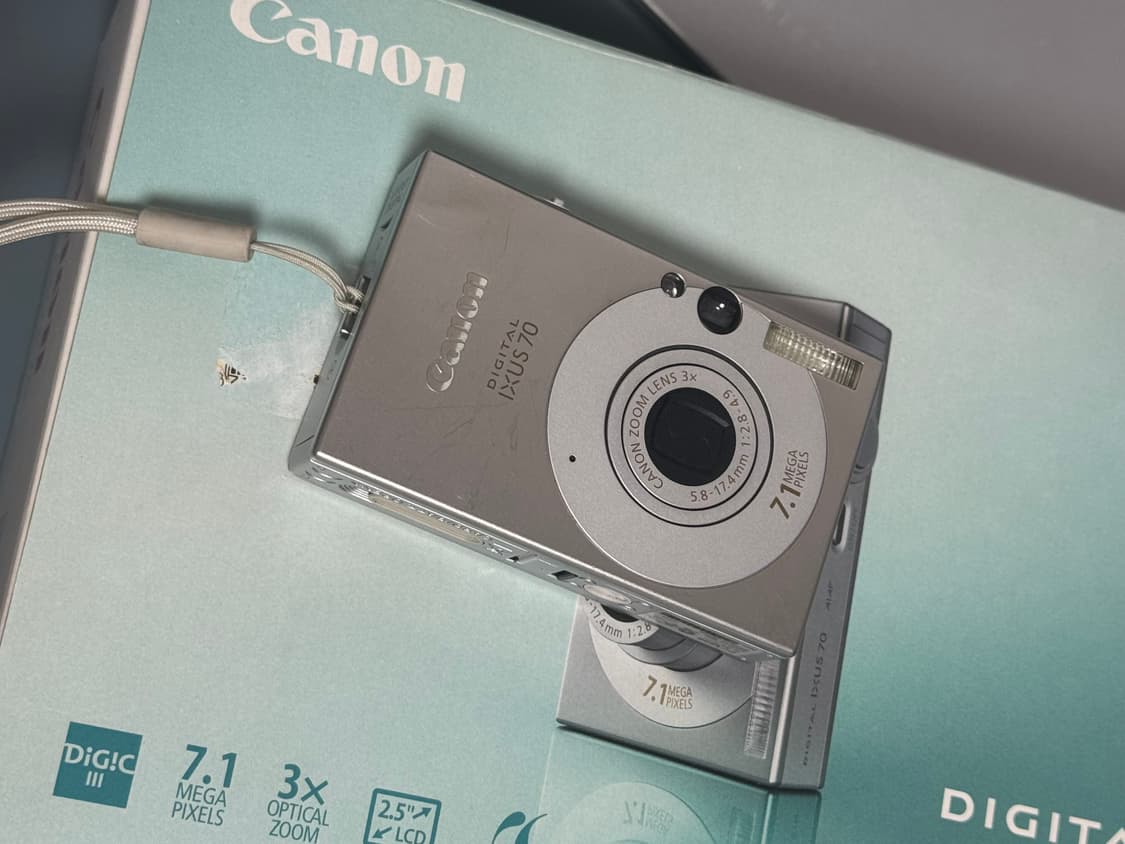 캐논 ixus70 익서스70 풀박 디카 상품이미지1