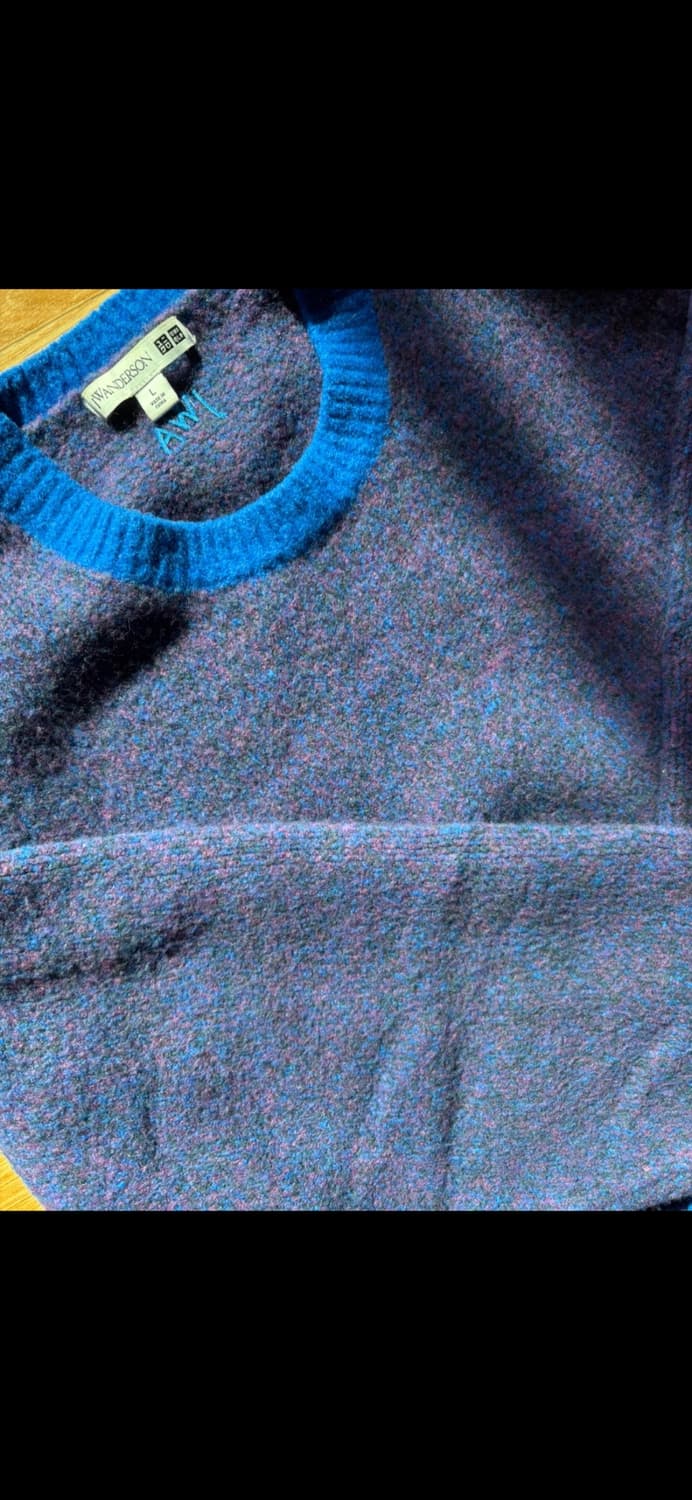 jw앤더슨 유니클로 울니트 L 상품이미지2