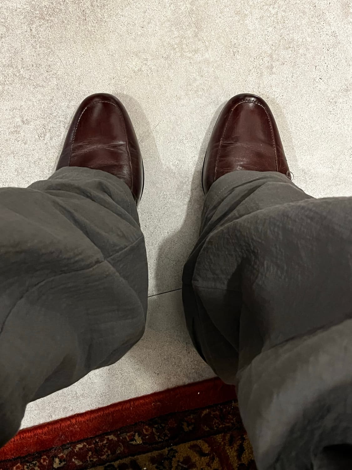 Celine Paris Polished Burgundy Loafer 상품이미지5