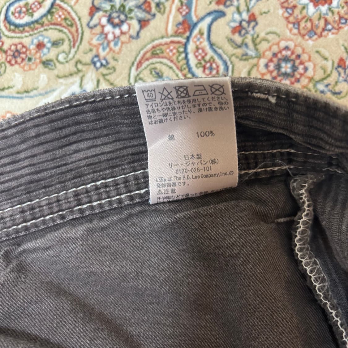 Lee 코듀로이 팬츠 상품이미지7