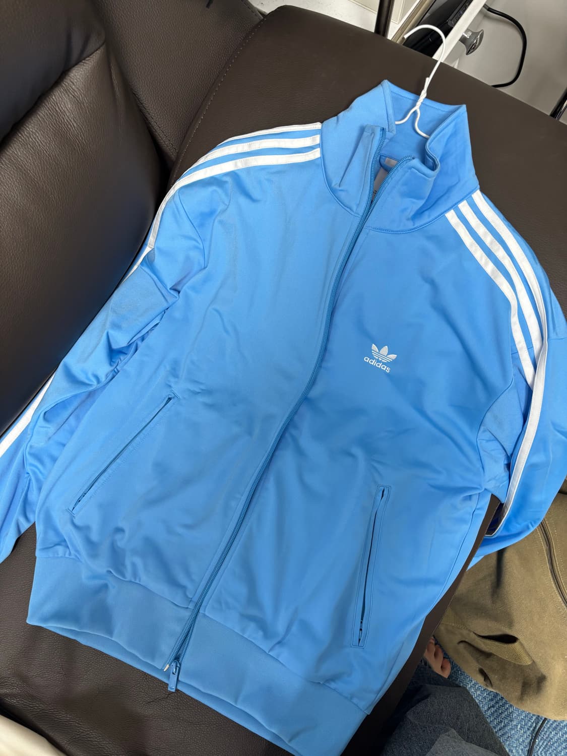 아디다스 트랙탑 져지 하늘색 상품이미지1