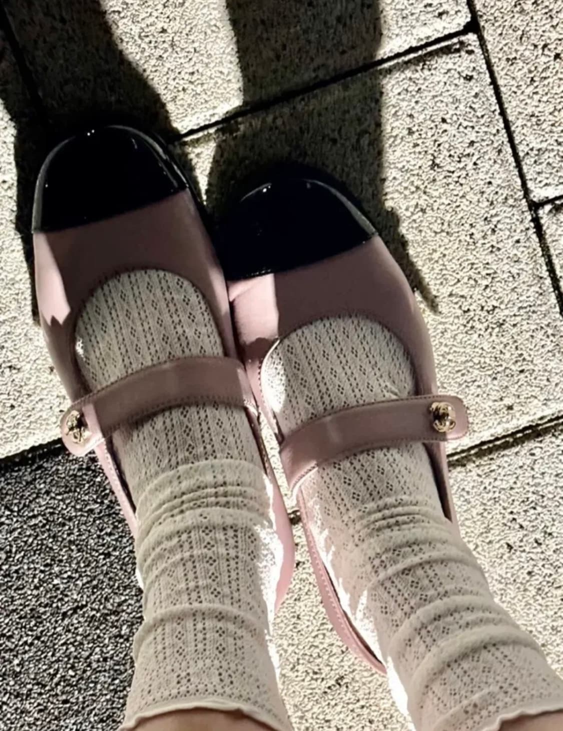 샤넬 턴락 메리제인 플랫 슈즈 38 상품이미지2