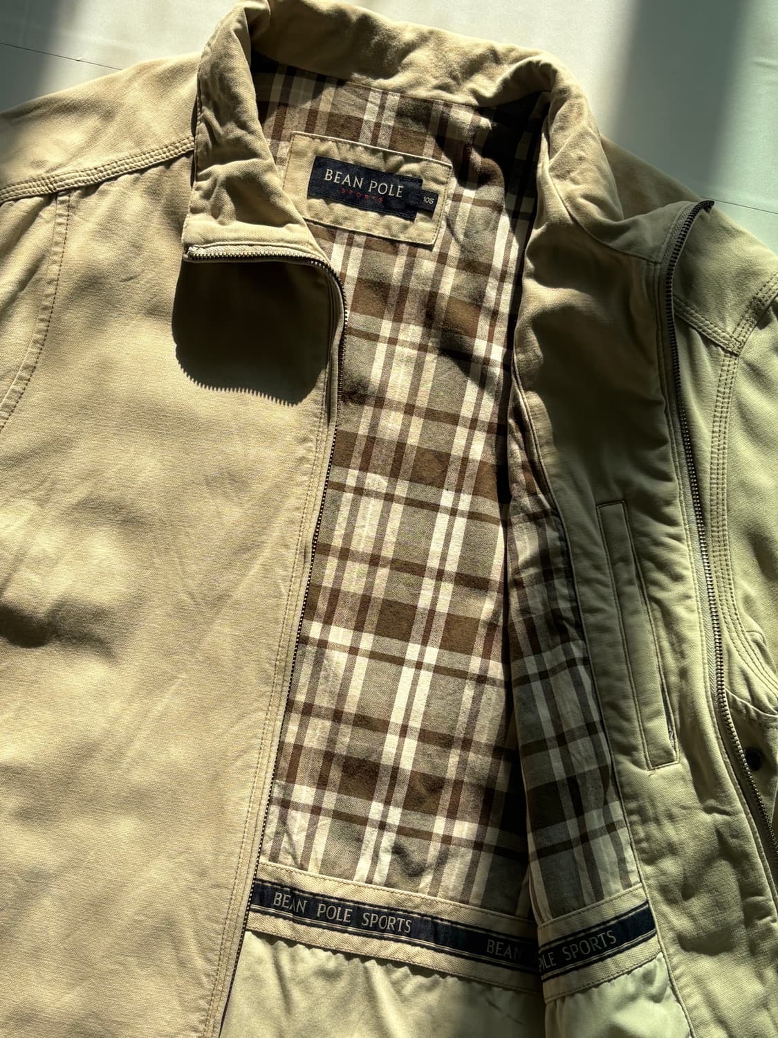 빈폴 베이지 봄버 자켓 상품이미지4