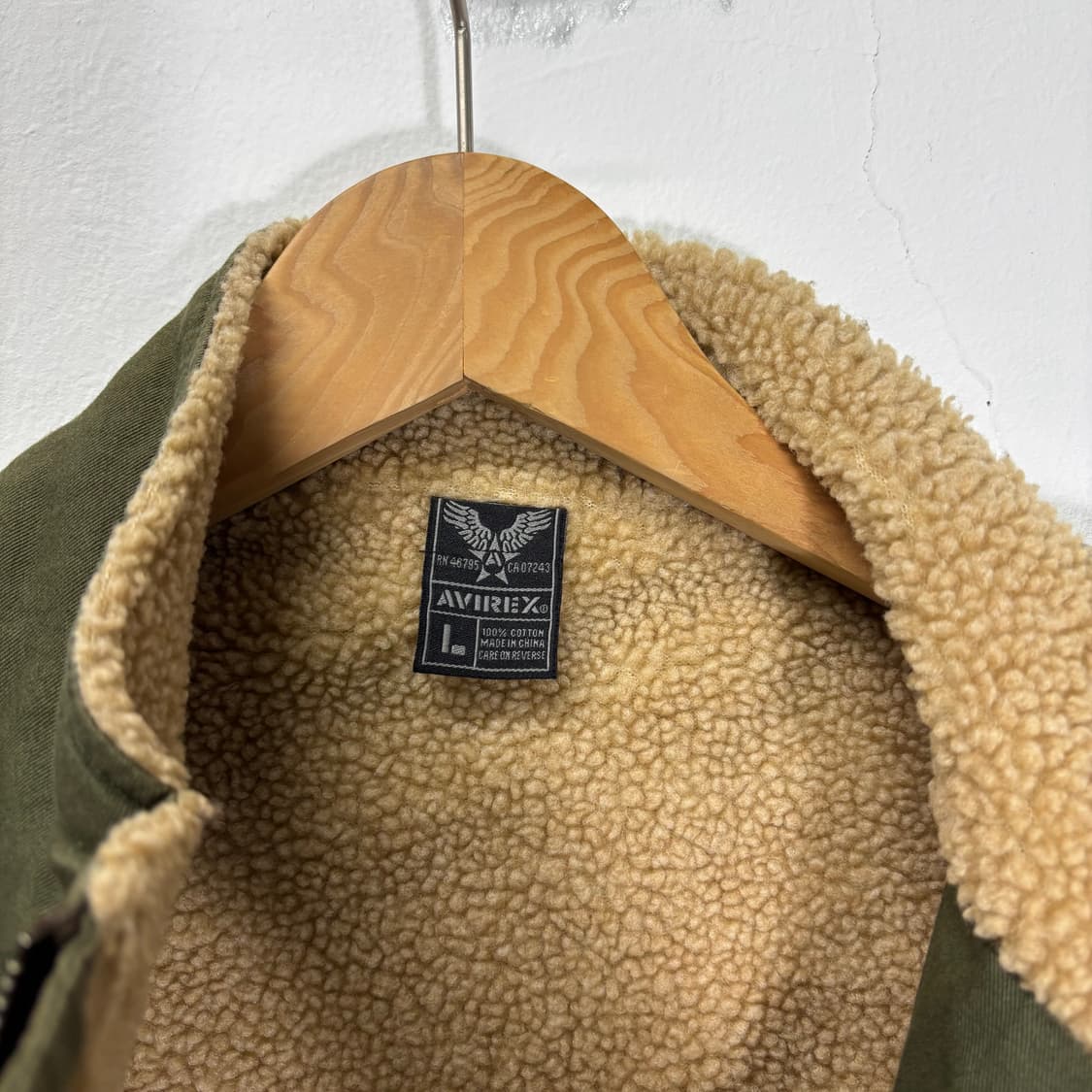 L 아비렉스 카키 야상자켓 상품이미지4