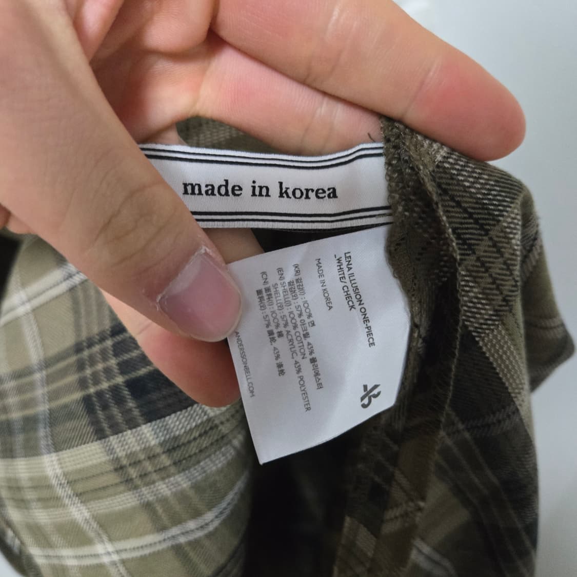 앤더슨벨 코튼 원피스/ 여성 원피스 / 여자 원피스  상품이미지5