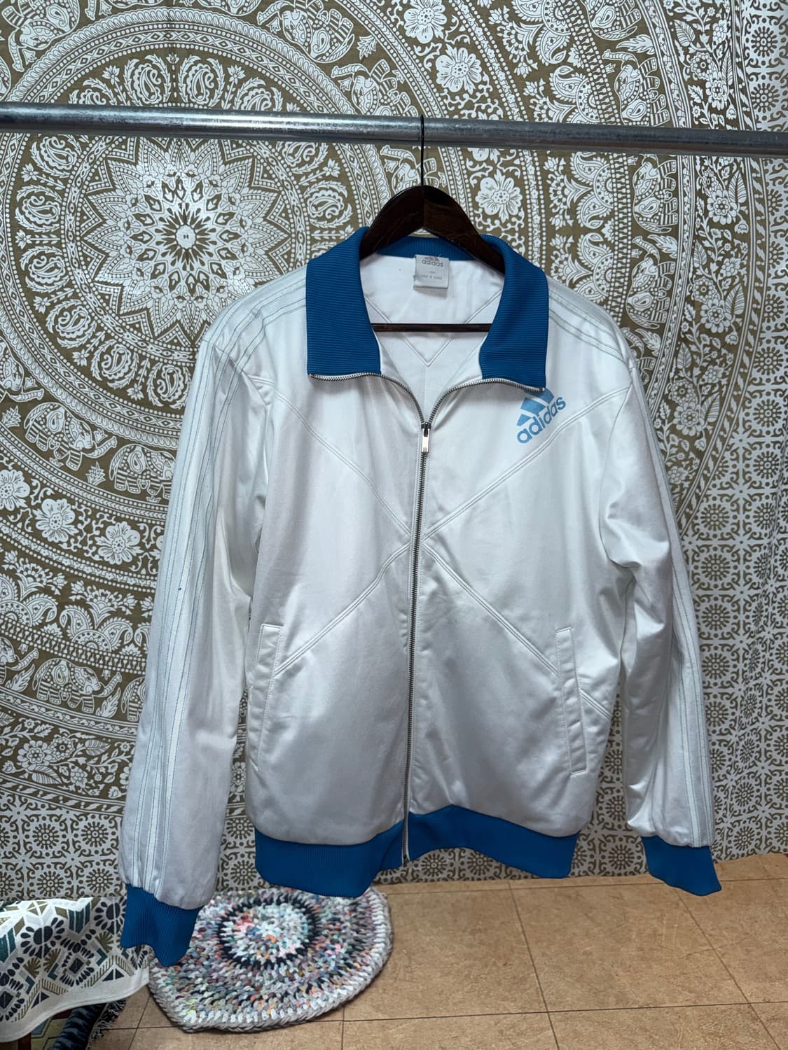 아디다스 빈티지 블루종 자켓  상품이미지2