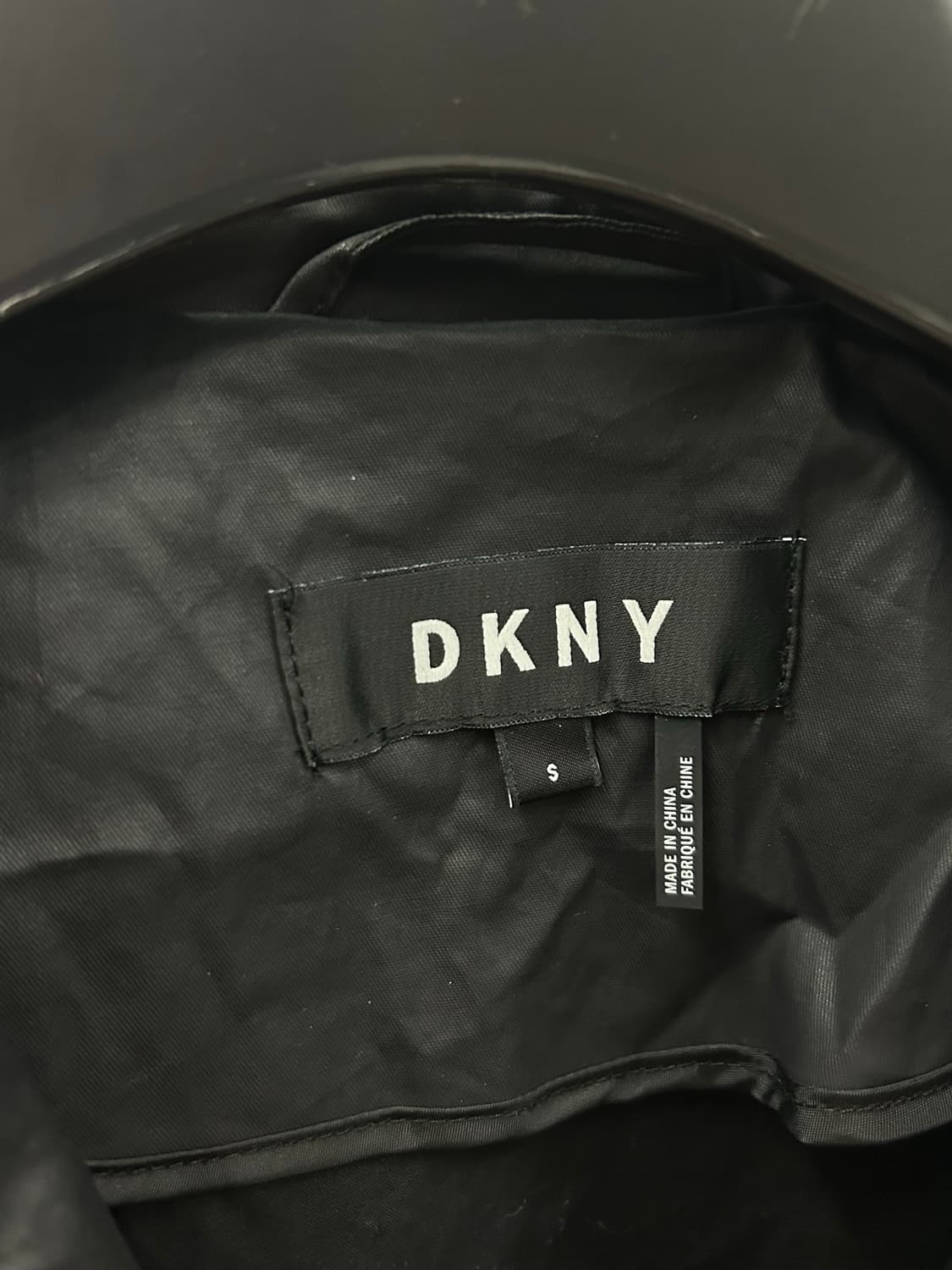 DKNY 코트 블랙카키 상품이미지4