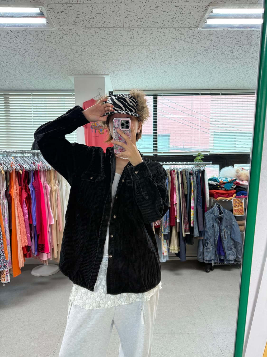 Vintage corduroy shirt  상품이미지2